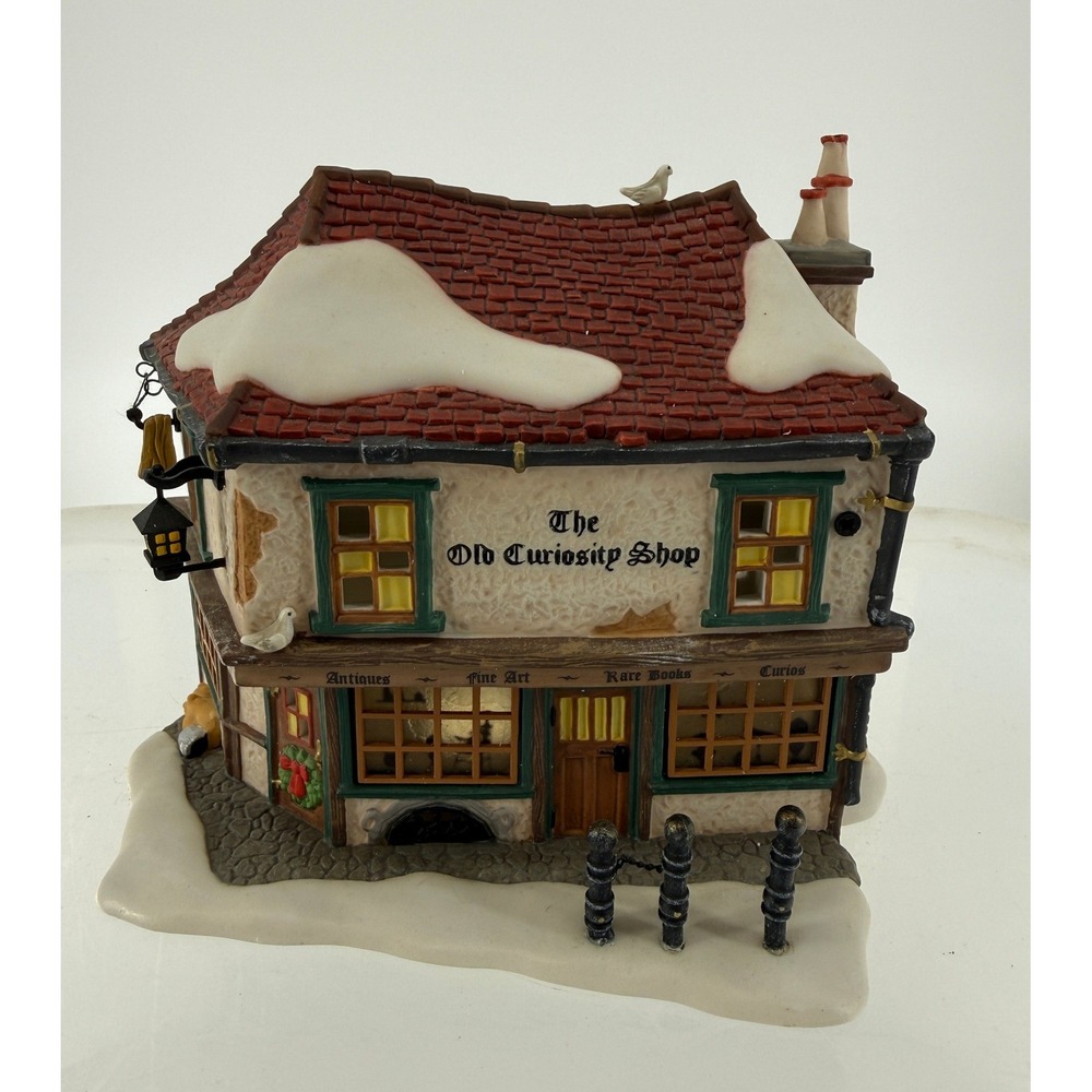 Dept 56 Dickens Village The Old Curiosity Shop 59056 Christmas Building w Box